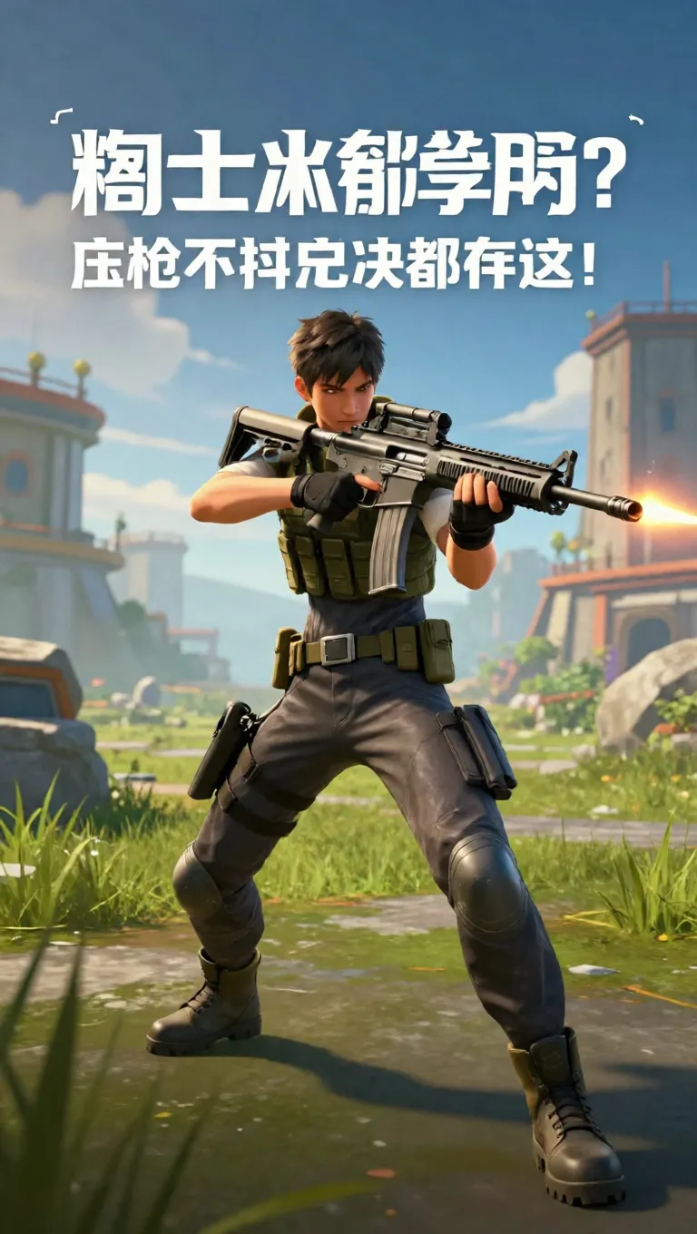 为什么你学的压枪技巧总没用？M416压枪不抖诀窍都