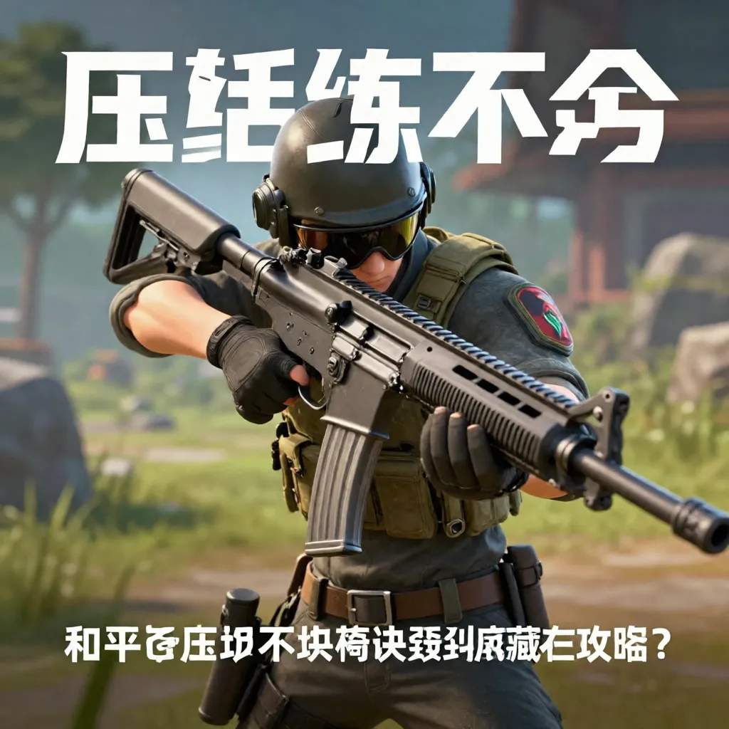 M416压枪不抖诀窍